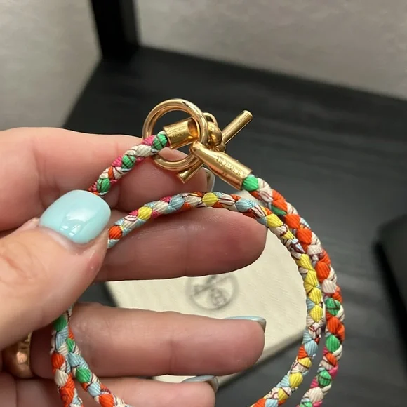 NWT Hermes Glenan Double Tour Bracelet - Picture 5 of 7